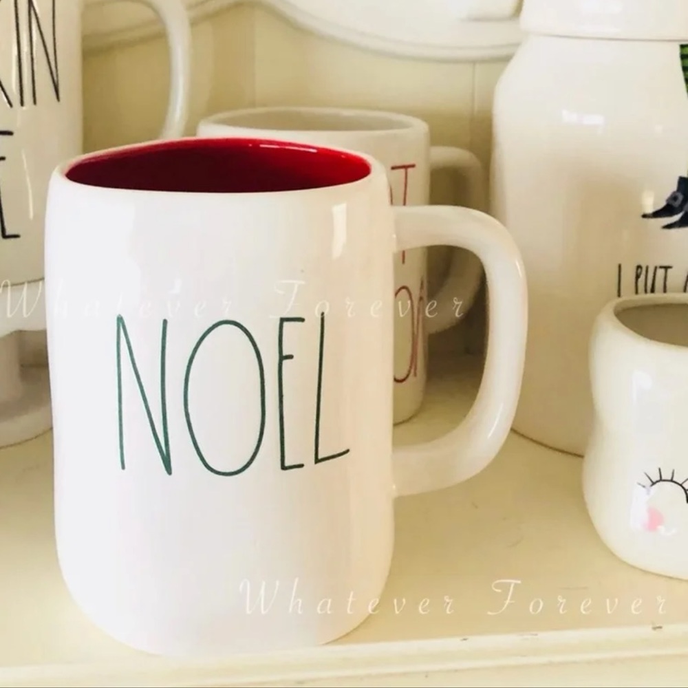 Noel mugs by Rae Dunn set of two mugs